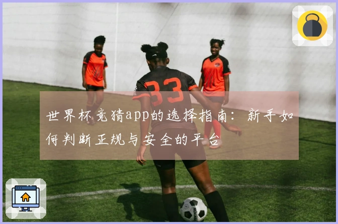世界杯竞猜app的选择指南：新手如何判断正规与安全的平台
